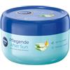 NIVEA SUN After Sun Balsamo nutriente, lozione rinfrescante dopo il sole, balsamo lenitivo con aloe vera biologica e ialuronico per 48 ore di umidità (300 ml)