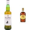 Black & White Blended Scotch Whisky - 700 ml & Pampero Ron Añejo Especial Rum - 1 L