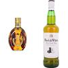 Dimple Gold Selection, 700 ml & Black & White Blended Scotch Whisky - 700 ml