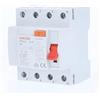 as - Schwabe as - Schwabe 61881 - Interruttore di protezione FI, sensibile alla corrente continua, tipo B, 63A, 30mA, 3 poli, 4TE, ritardato, RCD RCCB per cantieri e industriali, 63