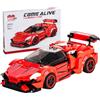 laddutoi F1 auto dai 9 anni in su, Formula 1, auto da corsa compatibile con Lego Technic, 288 pezzi 1:20 Rod modello simile a Lykan HyperSport, regalo di compleanno perfetto per bambini dai 7 8 9 10 anni