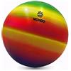 Mondo Pallone da Calcio Arcobaleno, 9 inch Pallone da Spiaggia, Palla in PVC Calcio Palline morbide per Interni ed Esterni Bambini Gioco Piscina (9 inch)