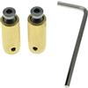 KAISH Ponte tremolo in acciaio e ottone borchie e ancoraggi per Gotoh FR Tremolo System GE1996T