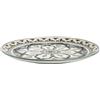 HOME DECO FACTORY, KA5580, Piatto Mandala Verde D26 cm - Design Artistico Unico, Ideale per Tutti i Tuoi pasti, Resistente e di Facile Manutenzione, Perfetto per abbellire la Tua tavola - Verde 26 cm