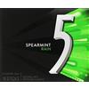 Wrigley's 5 Rain Spearmint Gum (10 Packs of 15 Pieces)