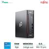 Non applicabile Pc Fujitsu Q556, Mini pc, Core i5 6500T, 2.50 ghz, ram 8gb, ssd 240gb, Win 11...