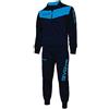 Menita shop Tuta GIVOVA Uomo Donna Visa Fitness Calcio Blu Nero Bianco Giallo Rosso (Blu/Turchese, M)