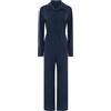 Runhomal Uniforme di Lavoro Donna Adulto Tuta Blu Lavoro Industriale Meccanici, Blu marino, XXL