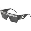 Dolce & Gabbana 0Dg2233 Occhiali da Sole, Multicolore (Black), 40 Uomo