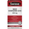 Swisse Maxi Coenzima Q10 Integratore di Vitamine 30 Capsule