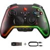 BIGBIG WON Controller wireless, BIGBIG WON Controller per PC Rainbow 2 Pro Giroscopio a 6 assi, Trigger effetto Hall, Joystick ALPS, 3.5mm Audio Gamepad per PC Windows/Android/iOS/Switch Pro Controller