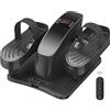 HOFTME Mini Ellittica,Pedaliera da Ufficio,Pedaliera d'Appartamento,Esercitatore per Gambe,Ellittica Portatile Ultra Silenziosa,Pedaliera Elettrica con Velocità Regolabile,Ellittica Fitness Casa