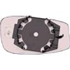 Generico Piastra Specchietto retrovisore SX per Panda 169 dal 2003 al 2009 vetro specchio termico sinistro 00104