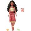 Mattel Disney Oceania 2 Tautai Vaiana Nuotatrice, Giocattoli, Bambola Alla Moda con 2 Accessori, Gambe Mobili e Corpetto Che Cambia Colore, Ispirata Al Film, Jff09