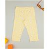 Prénatal Leggings gialli bambina margherite