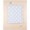 Prénatal Coperta letto pile bimbo azzurro