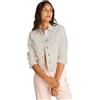 Tommy Jeans Donna Giacca in Jeans Classic Trucker Regular Fit, Bianco (Denim White), XL