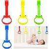 Teksome Baby Pull Up Bar, anelli pull -up di box | 4 pezzi di sicurezza inodore per stare in piedi i giocattoli - Accessori a boxe, prodotti per bambini per lo sviluppo della coordinazione occhio-mano