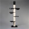 RHRQUALITY Tiragraffi a torre per gatti grandi XXL Maine Coon Tower Plus Antracite, tronco in Sisal, con diametro di 20 cmAltezza a soffitto.Marca: RHRQuality.