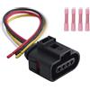 HISports Cavo di ricambio a 4 pin, compatibile con sensori di temperatura dell'aria, sensori di ossigeno #1J0973704