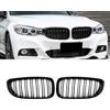 Gangying F34 GT Griglia Anteriore per BMW Serie 3 F34 GT Griglia Radiatore Paraurti Nero Lucido Griglia 2013 2014 2015 2016 2017 2018
