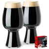 Spiegelau & Nachtmann Stout Set di Bicchiere/2 499/51 Craft Beer Glasses UK/6, Klar, 2 unità (Confezione da 1)