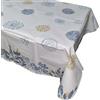 GX GARGIX GARGIX Tovaglia Plastificata Antimacchia Pvc Rettangolare Rotonda 6 12 Posti stampata (PVC-21, 120X160)