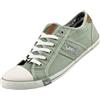 Mustang Schnürer, Scarpe Stringate Basse Derby Donna, Verde (Grün (pastellgrün 750), 39 EU
