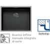 Blanco CLARON 500-U Dark Steel con Set Dark Steel 1527834
