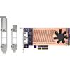 QNAP QM2-2P2G2T scheda di rete e adattatore Interno Ethernet 2500 Mbit/s [QM2-2P2G2T]