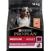 PURINA PRO PLAN Sensitive Skin Medium Crocchette per Cani Adulti con Salmone Sacco da 14kg