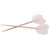 Folat - Party Pickers White Hearts - 50 pezzi