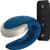 Satisfyer Double Love - Vibratore Smart per Coppie (Blu)