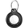 Belkin Secure Holder impermeabile con anello portachiavi per Apple AirTag, custodia protettiva per AirTag resistente e antigraffio, per collare degli animali, valigie, zaini - Nero pacco da 1, Buio