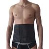 INGROSSO MERCERIE LCF Fascia Lombare Rigida Alta 24 cm, Colore Nero, Modellante, Contenitiva, Supporto per Schiena Uomo e Donna, Realizzata in Italia. (XXXXL)