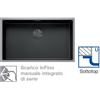 Blanco CLARON 700-U Dark Steel con Set Dark Steel 1527835
