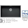 Blanco CLARON 700-IF Dark Steel con Set Stainless Steel 1527837