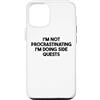 I'm Not Procrastinating I'm Doing Side Q Gamer Funny - Non sto procrastinando, sto facendo missioni secondarie Custodia per iPhone 12/12 Pro