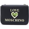 Love Moschino Borsa A Spalla Da Donna, Love Moschino, Borsa a Spalla da Donna, Pre Collezione Autunno Inverno 2021 Donna, Nero, Taglia unica