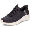 Skechers Mocassini Ultra Flex 3 Uomo, Nero, 8.5 UK Wide