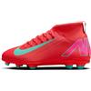 NIKE Jr. Mercurial Superfly 10 Club, Sneaker, Ember Glow/Aurora Green, 38 EU