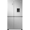 Hisense Frigorifero Americano Side by Side Capacità 649 Litri Classe energetica E Raffreddamento No Frost colore Acciaio Inox - RS840N4WCE