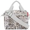 reisenthel allrounder M - Valigetta da medico versatile per viaggi, lavoro o tempo libero, con un design funzionale ed elegante, Serpente sabbia, Cross