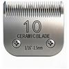 OwnLifeYF 10 lame di ricambio per tosatrice per animali domestici, lama rimovibile compatibile con tosatrici Andis/Wahl/Oster, 10 lame da 1/16, realizzate in ceramica e acciaio inossidabile