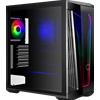 Cooler Master Case MasterBox 540 - Mid Tower, Pannello laterale trasparente in vetro temperato, LED ARGB