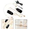Cuffie UHF di qualit�� professionale e microfono wireless portatile per uso prof