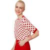 Trendyol Maglione da Donna con Scollo Rotondo Basic, Rosso