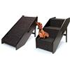 Croci FLIP STEPS - Rampa di sicurezza per cani, Scale per animali, Dimensioni 50 x 43 cm per cani fino a 27 kg
