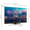 Thomson Smart TV 43" Pollici 43QG6C14 TV 4K Ultra HD Smart TV Wi-Fi Nero QLED 60Hz