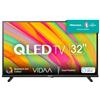 Hisense Smart TV Hisense QLED 32" Pollici VIDAA Full HD WIFI DVB-T2 WiFi Internet TV